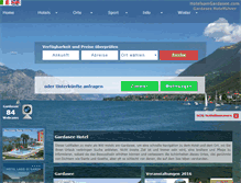 Tablet Screenshot of hotelsamgardasee.com